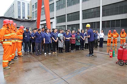 尊龙-(中国)公司官方网站机械集团发展消防应急演练活动